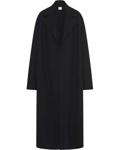The Row Wool-blend Malika Coat - Black