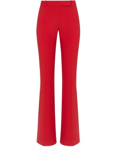Alexander McQueen Flared Tailored Trousers