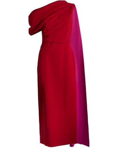 ROKSANDA One-shoulder Maite Midi Dress - Red
