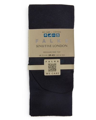 FALKE Sensitive London Socks - Black