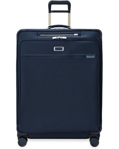 Briggs & Riley Extra-large Check-in Baseline Expandable Spinner Suitcase (79cm) - Blue