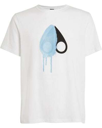 Moose Knuckles Logo Augustine T-shirt - White