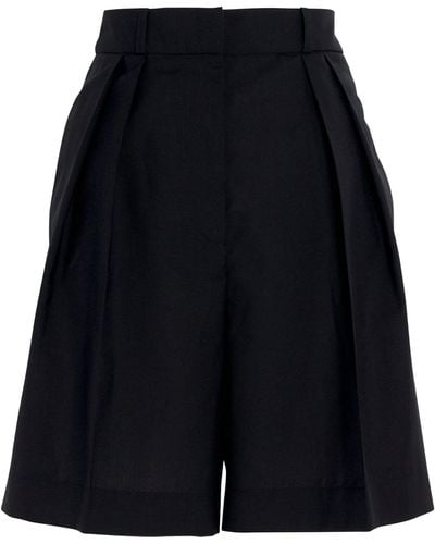 Rohe Wide-leg Tailored Shorts - Blue