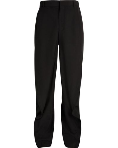 Y. Project Cotton Banana Trousers - Black