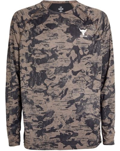 Under Armour Project Rock Iso-chill Top - Grey