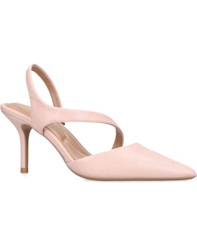 Carvela Kurt Geiger Leather Symmetry Court Shoes - Pink