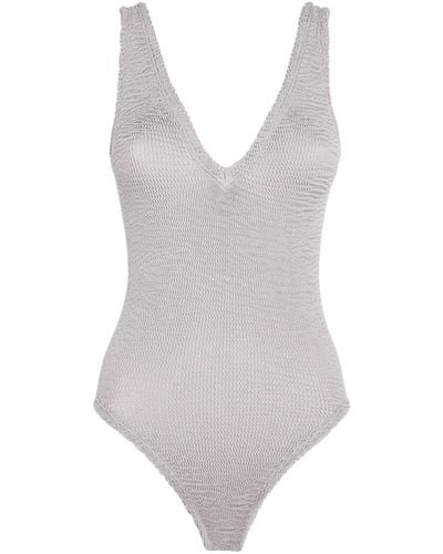 Hunza G Sadie Swimsuit - Grey
