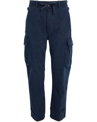 Polo Ralph Lauren Cotton Cargo Pants - Blue