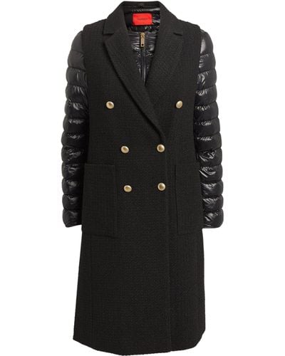 MAX&Co. 2-in-1 Double-breasted Coat - Black