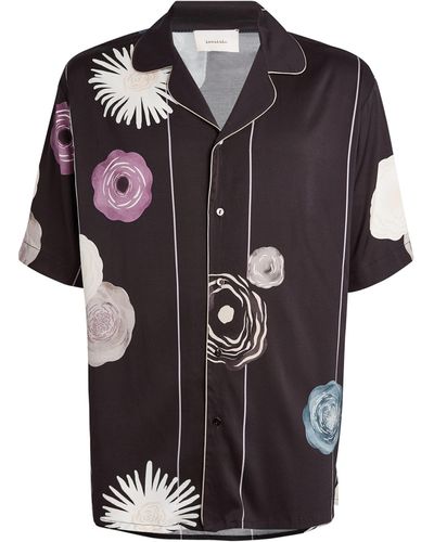 Limitato Floral Shirt - Black