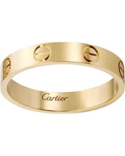 Cartier Yellow Gold Love Wedding Band - Metallic