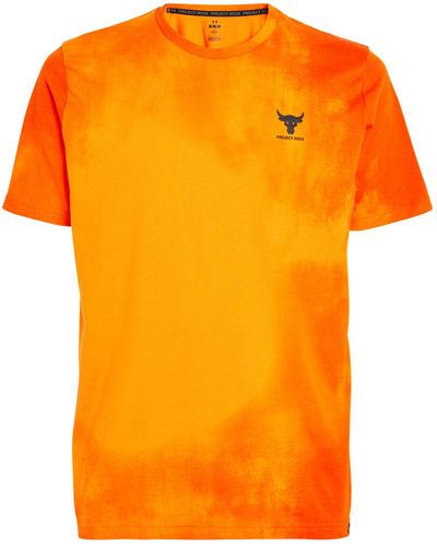 Under Armour Project Rock Payoff T-shirt - Orange