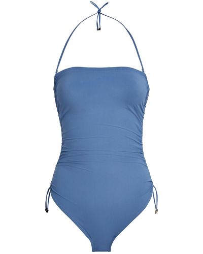 Shan Bandeau Swimsuit - Blue