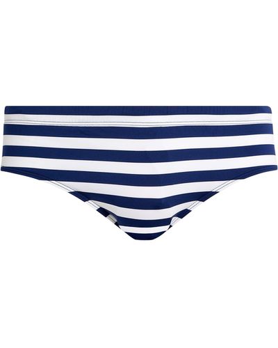 Ron Dorff Striped Swim Briefs - Blue