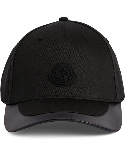 Moncler Logo Baseball Cap - Black