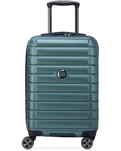 Delsey Shadow Spinner Cabin Suitcase (55cm) - Blue