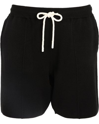 PAIGE Hanser Drawstring Shorts - Black