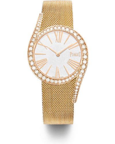 Piaget Rose Gold And Diamond Limelight Gala Watch 33mm - Metallic