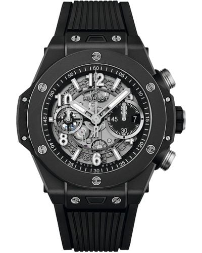 Hublot Ceramic Big Bang Unico Watch 44mm - Black
