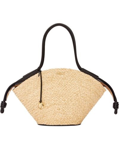 Loewe Small Woven Paseo Basket Bag - Natural