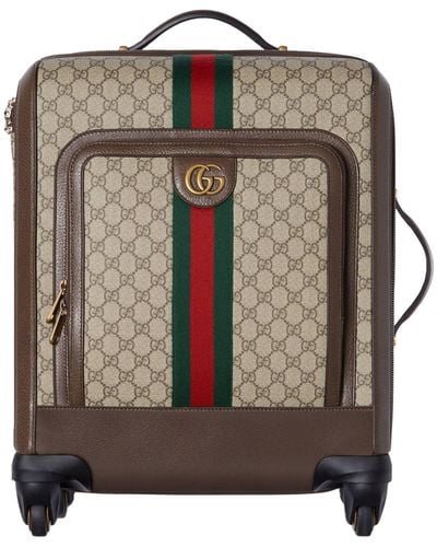 Gucci Small Savoy Cabin Suitcase (51cm) - Natural