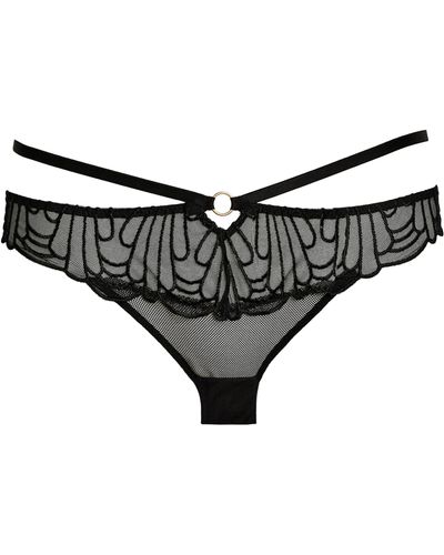 Aubade Mini-coeur L'indomptable Tanga - Black