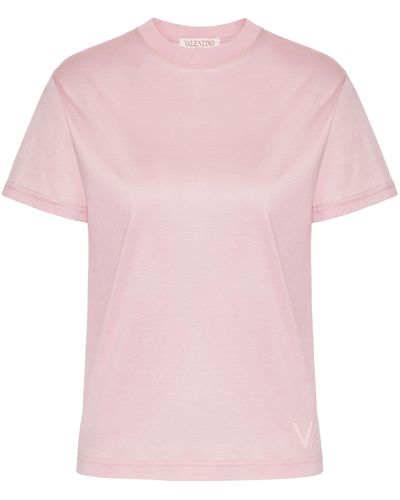 Valentino Garavani Cotton T-shirt - Pink