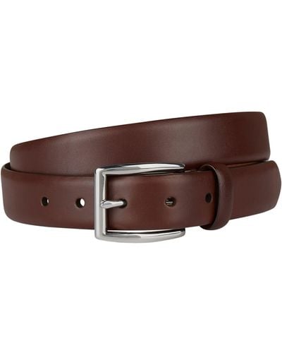 Polo Ralph Lauren Leather Roller Buckle Belt - Brown