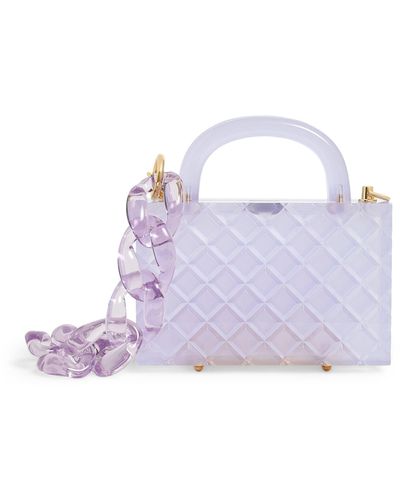 L'afshar Tilda Top-handle Bag - Purple
