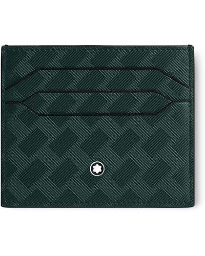 Montblanc Leather Extreme 3.0 Card Holder - Green