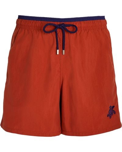 Vilebrequin Mokami Swim Shorts - Red