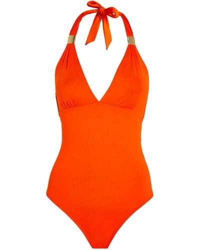 Heidi Klein Adjustable-slider Swimsuit - Orange