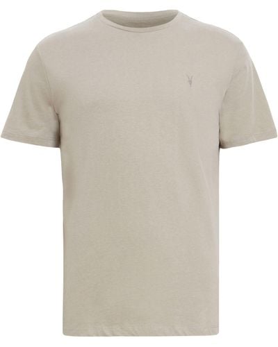 AllSaints Organic Cotton Brace T-shirt - White