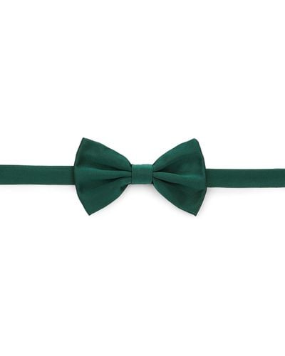 Dolce & Gabbana Silk Bow Tie - Green