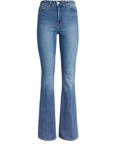 L'Agence Bell Flare Jeans - Blue