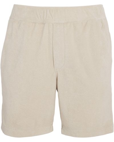 PAIGE Terry Towelling Shorts - Natural