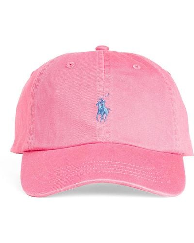 Polo Ralph Lauren Polo Pony Baseball Cap - Pink