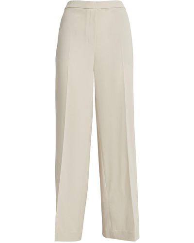 Theory Wide-leg Trousers - White