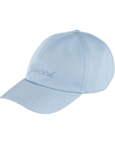 Gucci Embroidered Baseball Cap - Blue