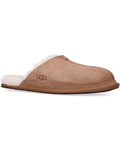 UGG Leather Hyde Slippers - Natural