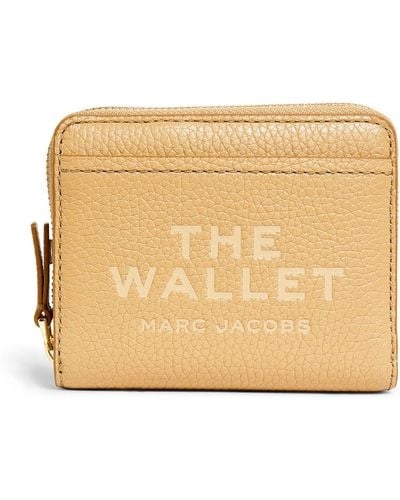 Marc Jacobs The Leather The Mini Compact Wallet - Metallic