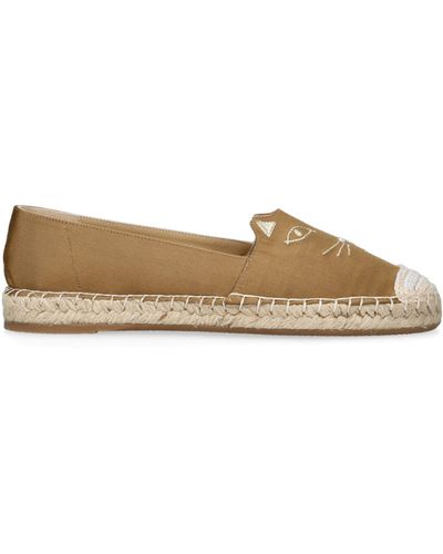 Charlotte Olympia Kitty Espadrilles - Brown