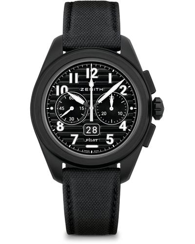 Zenith Ceramic Pilot Automatic Watch 42.5mm - Black