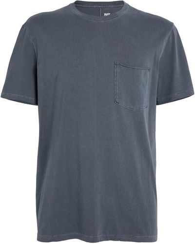 PAIGE Ramirez Pocket-detail T-shirt - Blue