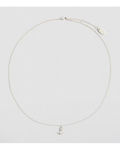 Vivienne Westwood London Orb Necklace - White