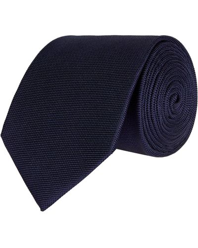 Eton Silk Tie - Blue