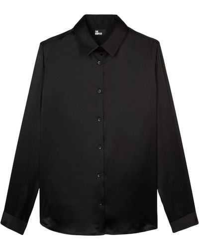 The Kooples Silk Shirt - Black