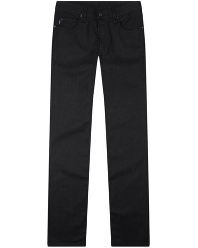 Armani Jeans J15 Regular Fit Jeans - Black