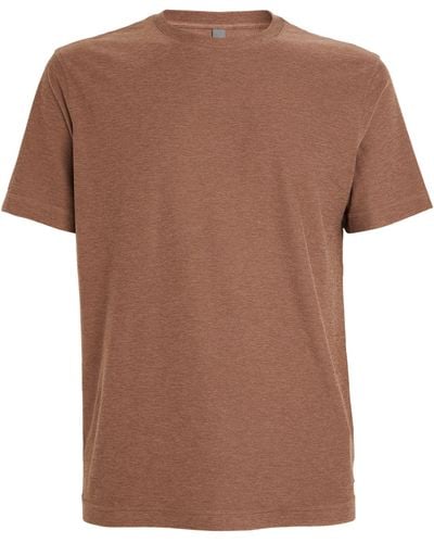 Vuori Strato Tech T-shirt - Brown