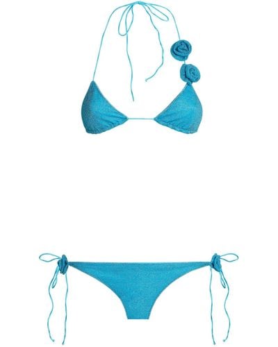 Oséree Lumière Rose Microkini Bikini - Blue